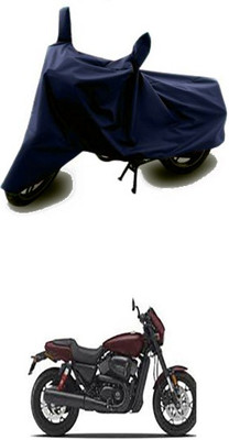 W proof Two Wheeler Cover for Harley Davidson(Blue)