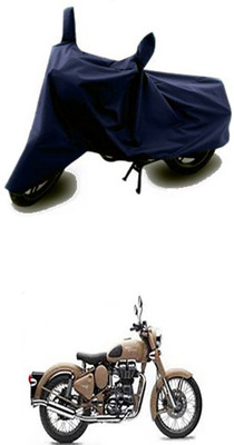 Billseye Two Wheeler Cover for Royal Enfield(Classic 500, Blue)