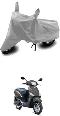 W proof Two Wheeler Cover for Hero(Electric Optima, Silver)