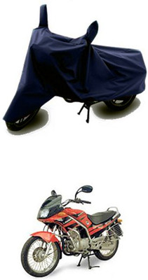 Gromaa Two Wheeler Cover for Kinetic(Blue)