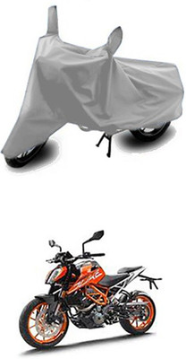 W proof Two Wheeler Cover for KTM(Duke 390, Silver)