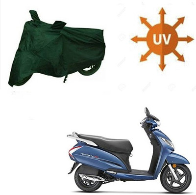 RPSENTTERPR Waterproof Two Wheeler Cover for Honda(Activa 125, Green)