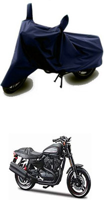 W proof Two Wheeler Cover for Harley Davidson(Blue)