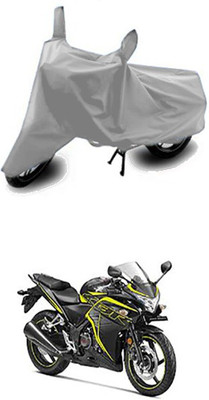 W proof Two Wheeler Cover for Honda(CBR 250R, Silver)