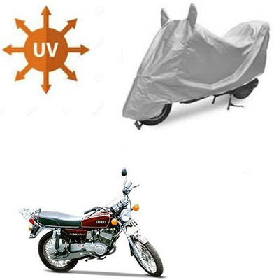 RPSENTTERPR Waterproof Two Wheeler Cover for Yamaha(RX 100, Silver)