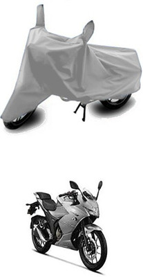 W proof Two Wheeler Cover for Suzuki(Silver)