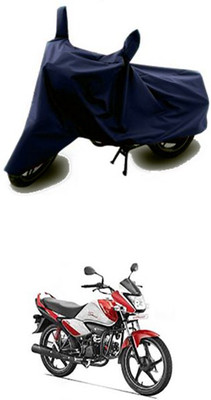 W proof Two Wheeler Cover for Hero(Splendor I Smart, Blue)