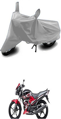 W proof Two Wheeler Cover for Yamaha(SS, Silver)