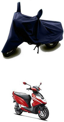 Gromaa Two Wheeler Cover for Hero(Blue)