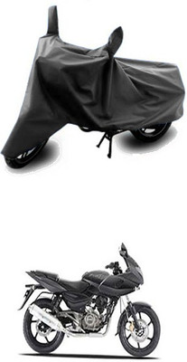 W proof Two Wheeler Cover for Bajaj(Pulsar 220 DTS-i, Grey)