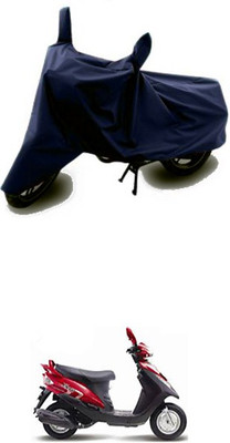 W proof Two Wheeler Cover for Mahindra(Flyte, Blue)