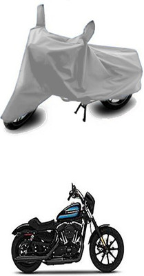 W proof Two Wheeler Cover for Harley Davidson(Silver)