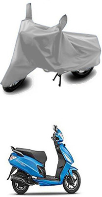 W proof Two Wheeler Cover for Hero(Silver)