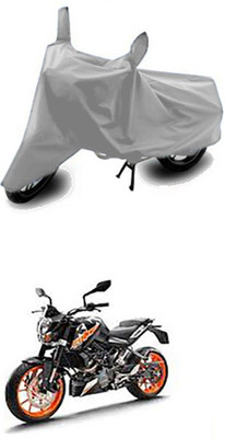 Billseye Two Wheeler Cover for KTM(Duke 200, Silver)