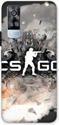 Upshot Back Cover for VIVO Y51(Multicolor, Dual Protection, Silicon, Pack of: 1)