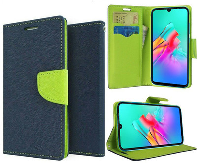 Fresca Flip Cover for Infinix Smart HD 2021(Blue, Shock Proof, Pack of: 1)