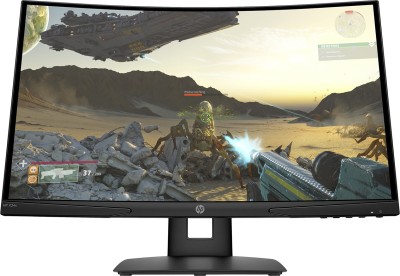 HP 23.6 inch Curved Full HD LED Backlit VA Panel Gaming Monitor (X24c)(Response Time: 4 ms, 144 Hz Refresh Rate)
