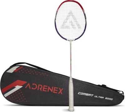 Adrenex by Flipkart Combat Ultra 6000 Multicolor Strung Badminton Racquet (Pack of: 1, 84 g)