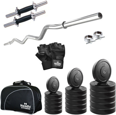 

Headly 10 kg Combo CC 4 Total Home Gym Kit