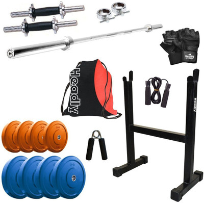

Headly Premium CP-HR-16KGCOMBO17 Coloured Home Gym Kit