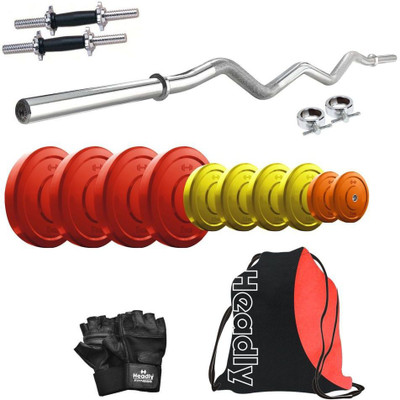 

Headly Premium CP-HR-32KGCOMBO4 Coloured Home Gym Kit
