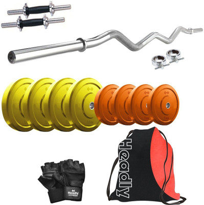 

Headly Premium CP-HR-14KGCOMBO4 Coloured Home Gym Kit