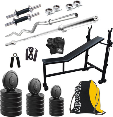 Headly HY - 55 kg Combo 5 Home Gym Kit