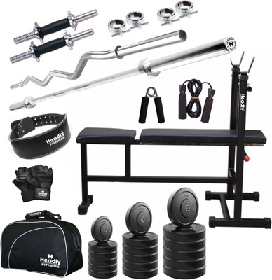 

Headly 40 kg Combo CC 6 Total Home Gym Kit
