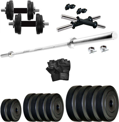 KRX 8 kg PVC COMBO 10 WB Home Gym Combo