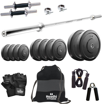27 OFF on Headly 30 kg Combo 9 Home Home Gym Kit on Flipkart
