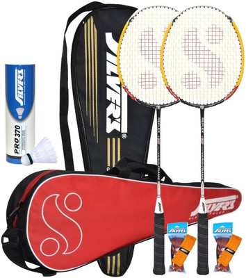 

Silver's Reflex Combo 2 with White Nylon Shuttle Badminton Kit