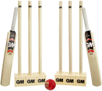 GM Flare Two Bat Plastic Set Cricket Kit