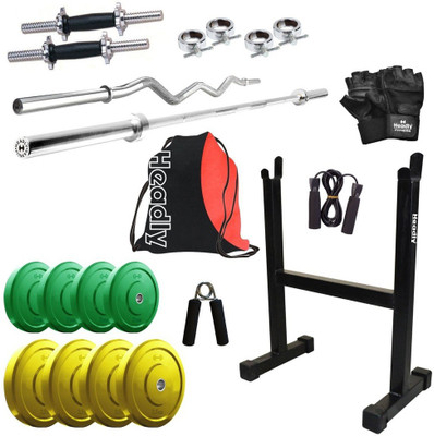 

Headly Premium CP-HR-18KGCOMBO13 Coloured Home Gym Kit