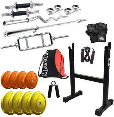 

Headly Premium CP-HR-14KGCOMBO12 Coloured Home Gym Kit