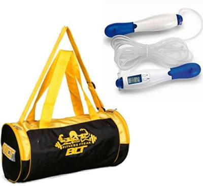 

BLT Prism Gym Bag With Digital Display Skipping Rope Gym & Fitness Kit