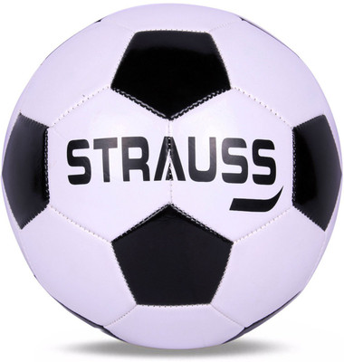 

Strauss Budding Champ Football - Size: (Pack of 1, White, Black