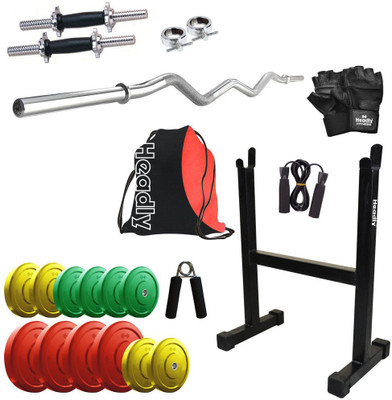 

Headly Premium CP-HR-38KGCOMBO14 Coloured Home Gym Kit