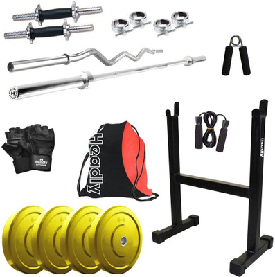 

Headly Premium CP-HR-10KGCOMBO13 Coloured Home Gym Kit
