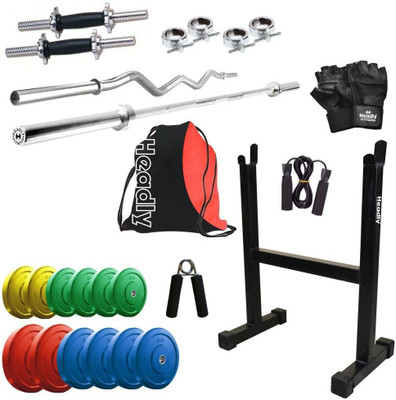 

Headly Premium CP-HR-35KGCOMBO13 Coloured Home Gym Kit