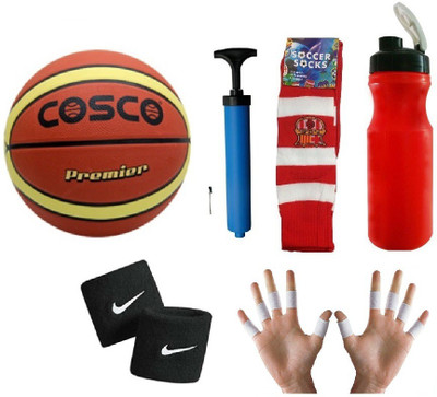 

Cosco Premier BasketBall (Size-6) Combo Basketball Kit