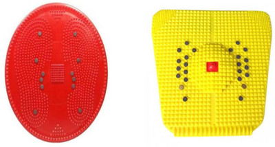 

NP NAVEEN PLASTIC Acupressure Twister Weight Reducer + Foot Mat For Stress and Pain Reliver Gym & Fitness Kit