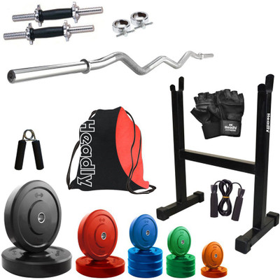 

Headly Premium CP-HR-52KGCOMBO14 Coloured Home Gym Kit