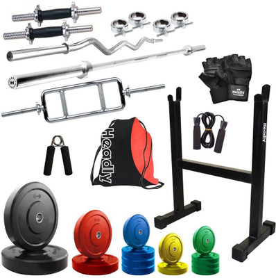 

Headly Premium CP-HR-55KGCOMBO12 Coloured Home Gym Kit