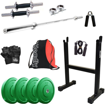 

Headly Premium CP-HR-8KGCOMBO17 Coloured Home Gym Kit