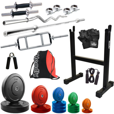 

Headly Premium CP-HR-52KGCOMBO12 Coloured Home Gym Kit