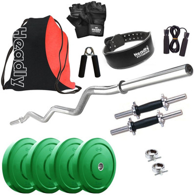 

Headly Premium CP-HR-8KGCOMBO23 Coloured Home Gym Kit