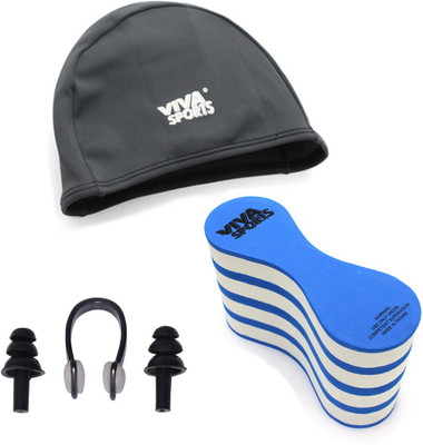 

Viva Sports Pull Buoy-Plugs-Lycra Cap Swimming Kit