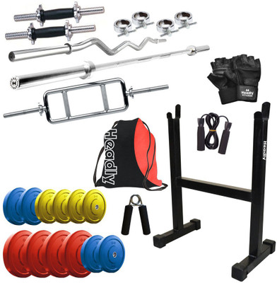 

Headly Premium CP-HR-42KGCOMBO12 Coloured Home Gym Kit