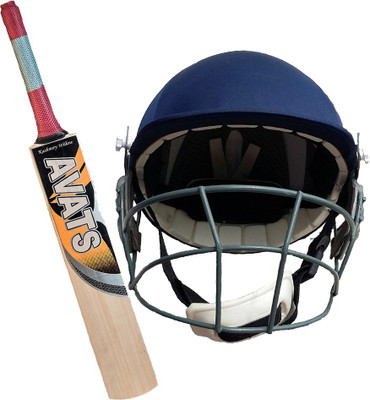 

Avats 1 Masoori Helmate & 1 Kashmiri Willow Bat Cricket Kit