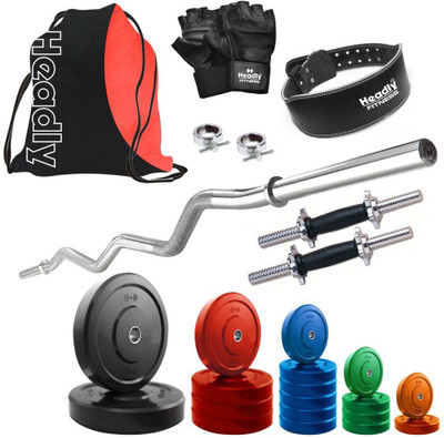 

Headly Premium CP-HR-68KGCOMBO24 Coloured Home Gym Kit